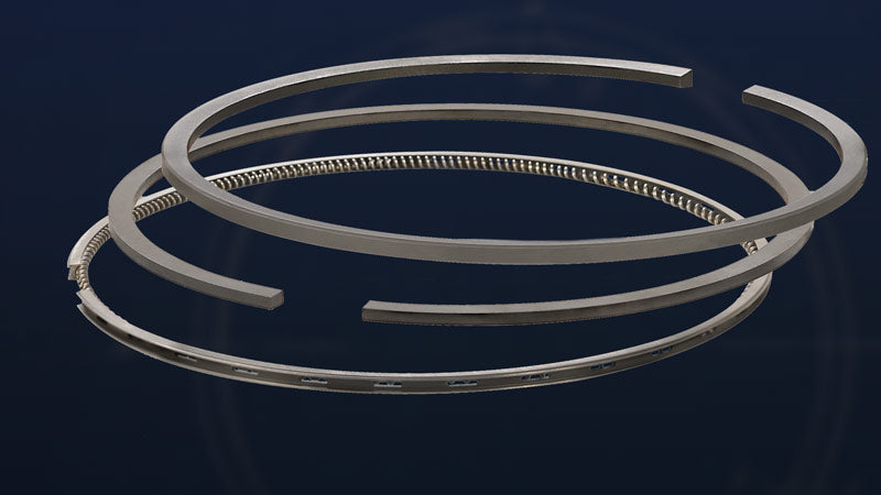 Dynamic Engine Rings Total Seal Piston Rings - Severe Duty High Performance GAPLESS Diesel ...