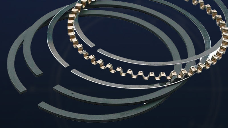 Conventional Gap - Ductile Moly - 4.4 Bore Size - 1/16 1/16 3/16 Groove Dimension - Standard Tension - 8CYL - 40 - CR2690 40